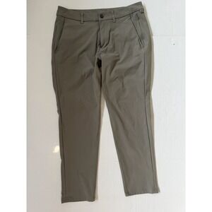 Lululemon Men's ABC Classic-Fit 5 Pocket Pant Utilitech Size 32 Gray